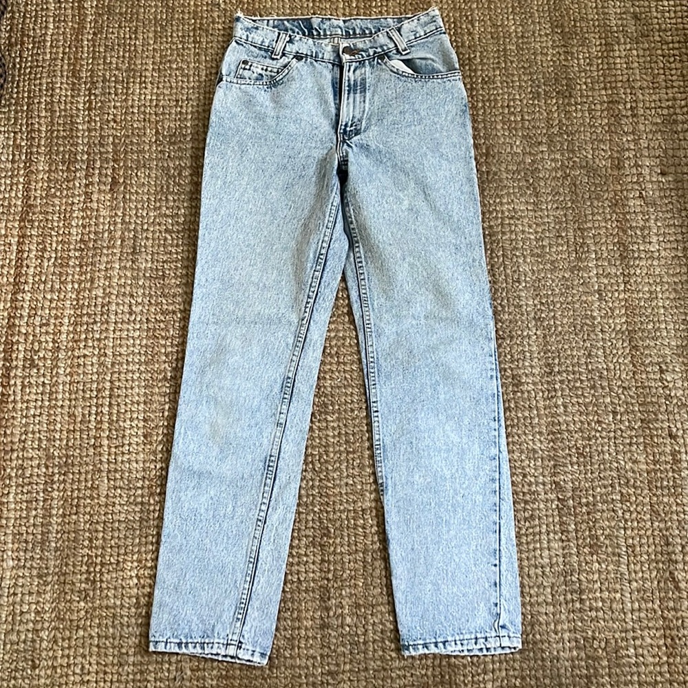 Vintage orange tab USA Levi’s 512 student fit 27